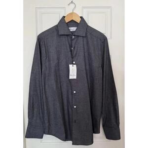 Robert Graham Shirt Men Small 15.5 Tailored Fit Troy Dress Button Up Long Sleeve